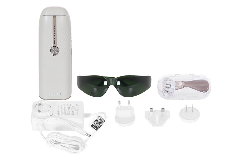 Máy triệt lông lạnh Sapphire Halio Infinity Glow Advanced IPL Màu Trắng - Vàng