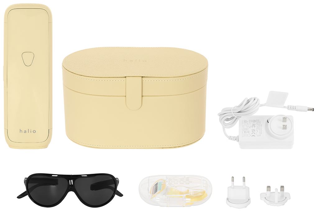 Máy triệt lông lạnh Sapphire Halio SilkGlow IPL Màu Vàng