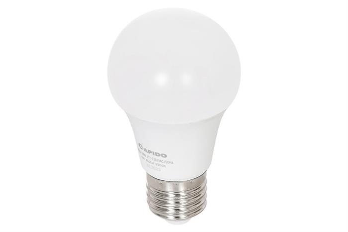 Bóng đèn Led Bulb tròn 5W Rapido RLBU-5W Màu Trắng
