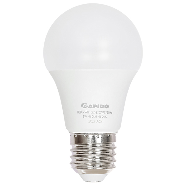Bóng đèn Led Bulb tròn 5W Rapido RLBU-5W