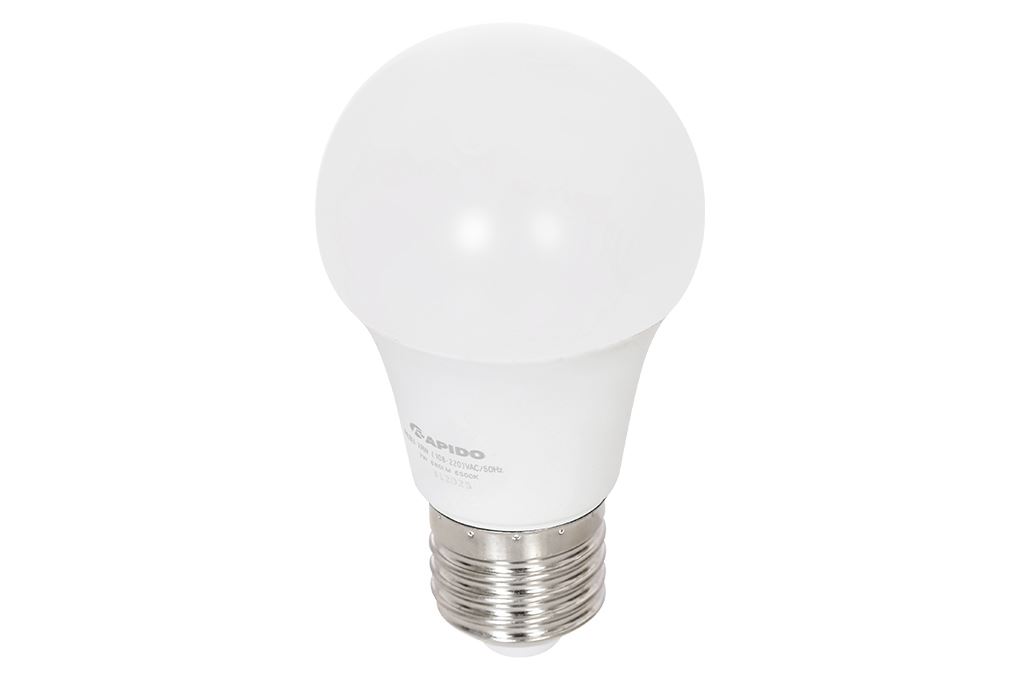 Bóng đèn Led Bulb tròn 7W Rapido RLBU-7W Màu Trắng