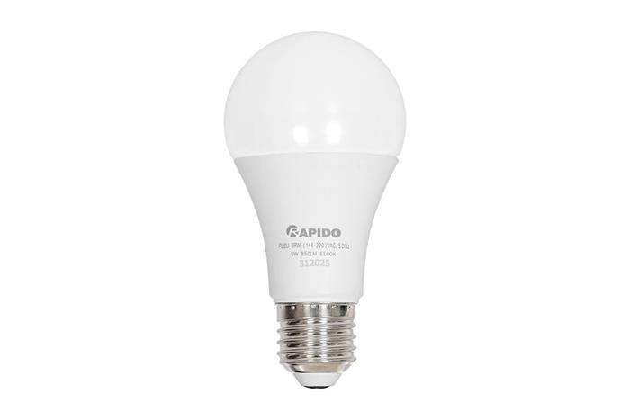 Bóng đèn Led Bulb tròn 9W Rapido RLBU-9W Màu Trắng