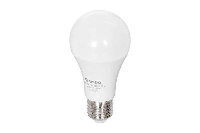 Bóng đèn Led Bulb tròn 9W Rapido RLBU-9W Màu Trắng