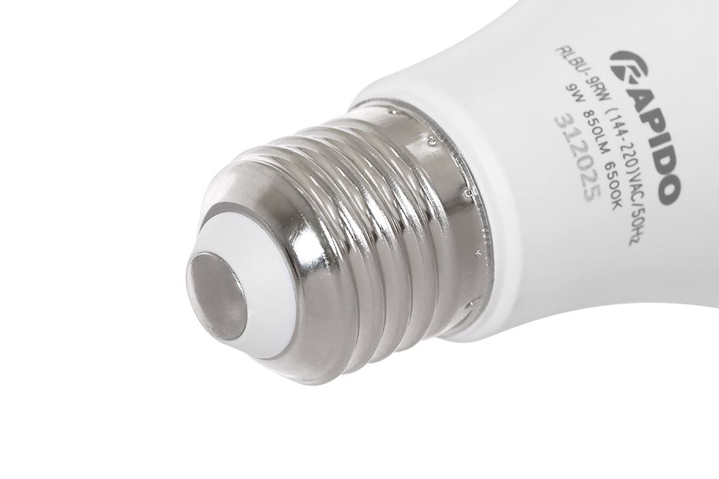 Bóng đèn Led Bulb tròn 9W Rapido RLBU-9W Màu Trắng