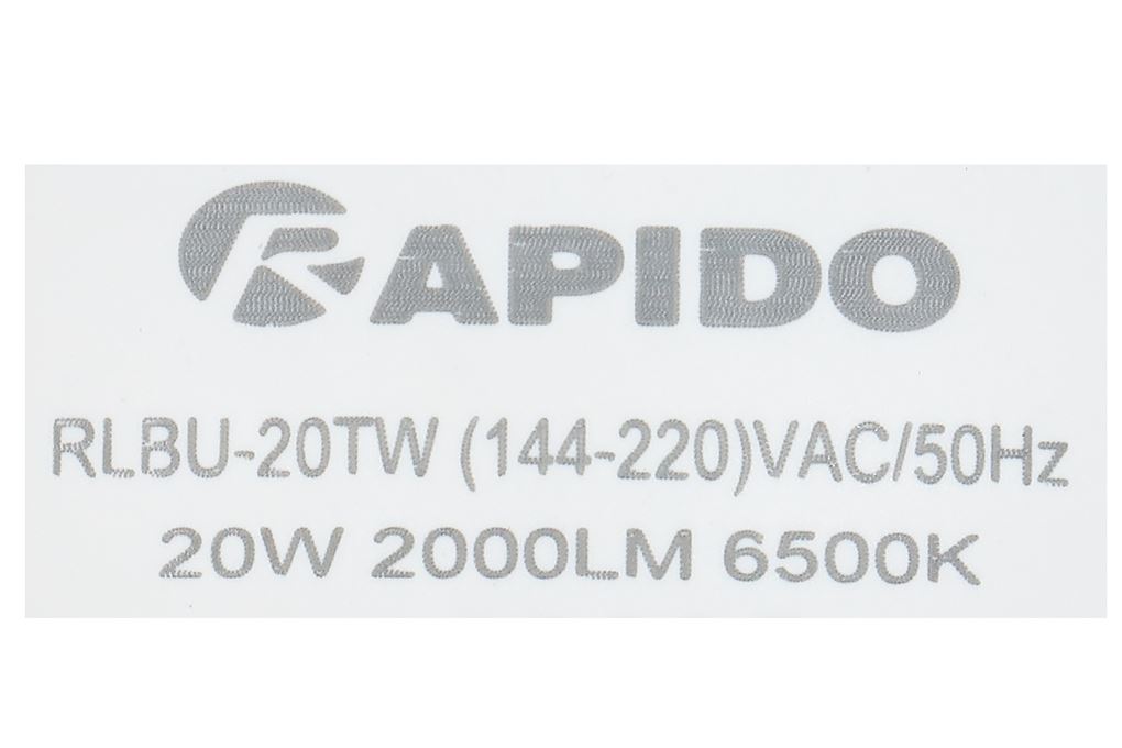 Bóng đèn Led Bulb trụ 20W Rapido RLBU-20W - 7