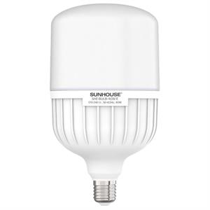 Bóng đèn Led Bulb trụ 40W Sunhouse Eco SHE-BULB-40W-E