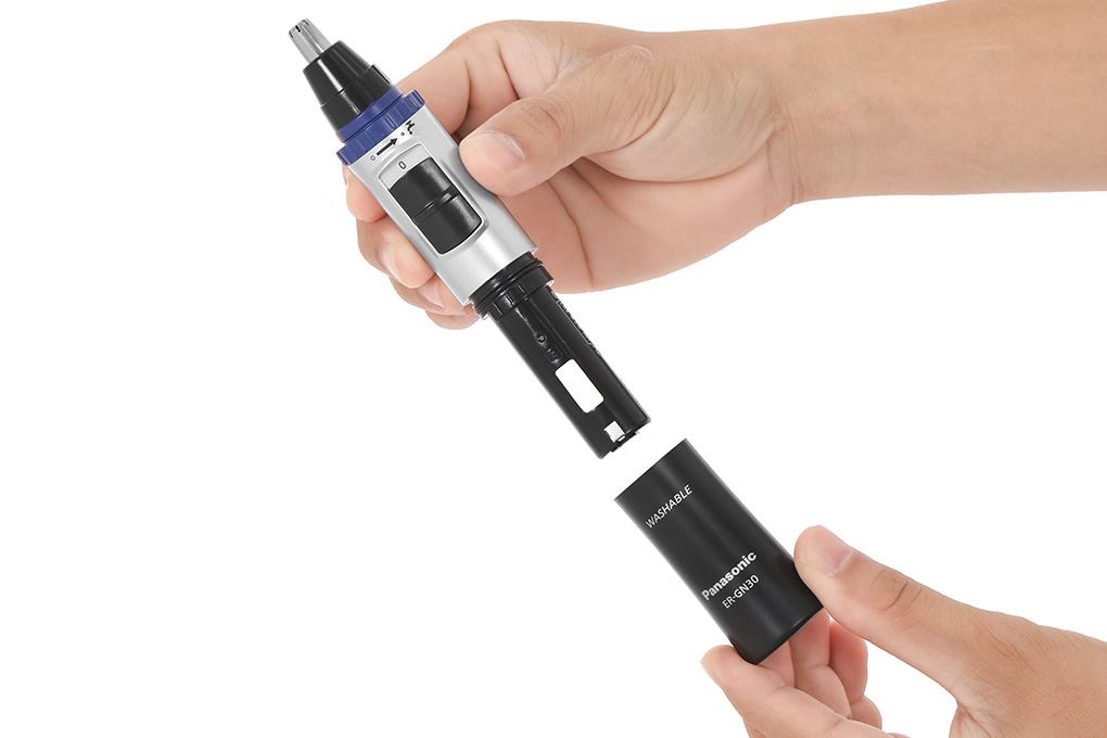 Máy tỉa lông mũi, lông tai, lông mày và râu Panasonic ER-GN30-K453 Màu Đen