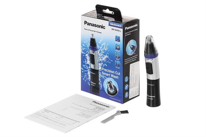 Máy tỉa lông mũi, lông tai, lông mày và râu Panasonic ER-GN30-K453 Màu Đen