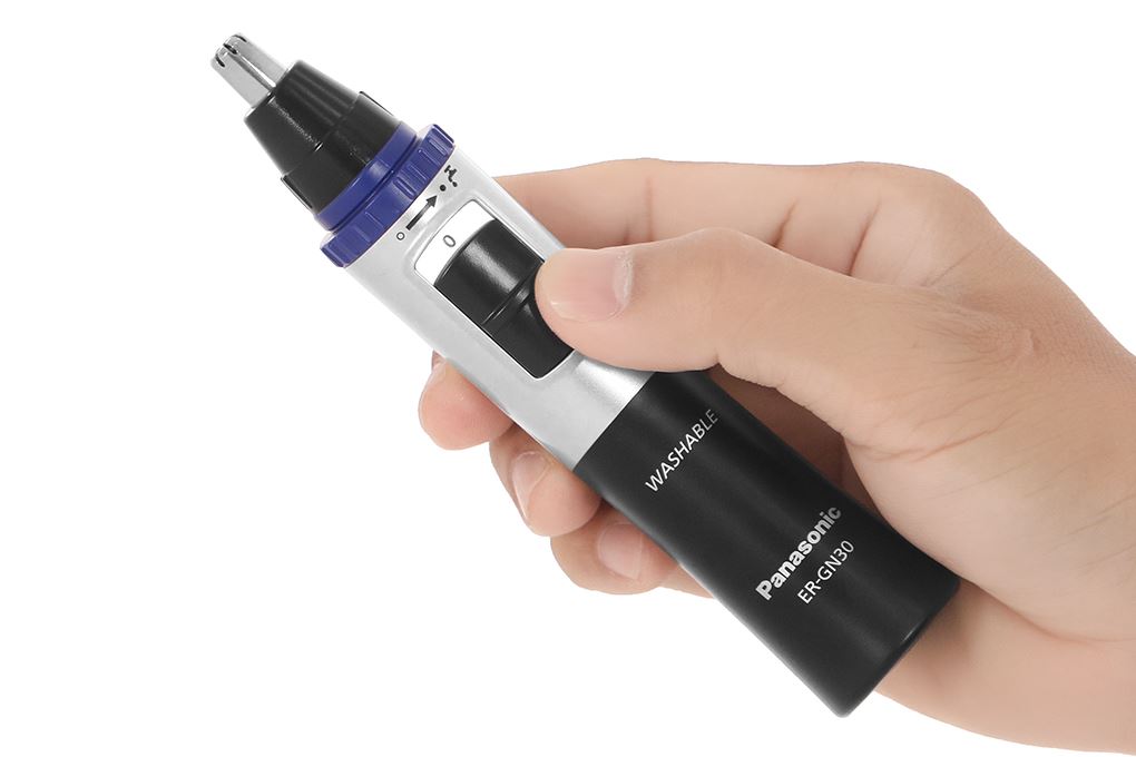 Máy tỉa lông mũi, lông tai, lông mày và râu Panasonic ER-GN30-K453 Màu Đen