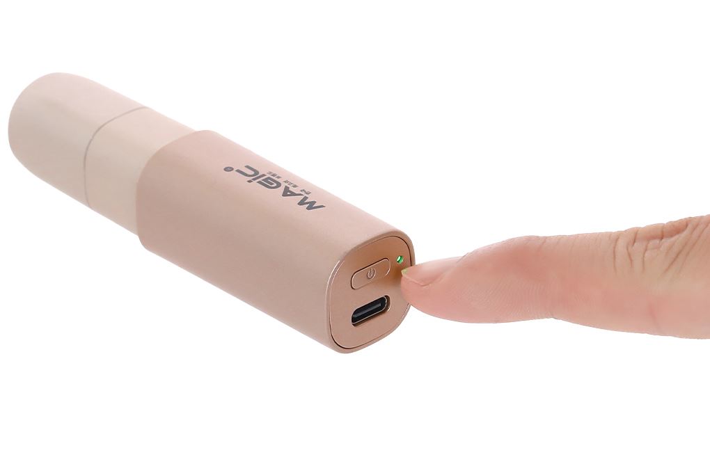 Máy tỉa lông mũi và lông mày Magic B-50 Màu Hồng Gold