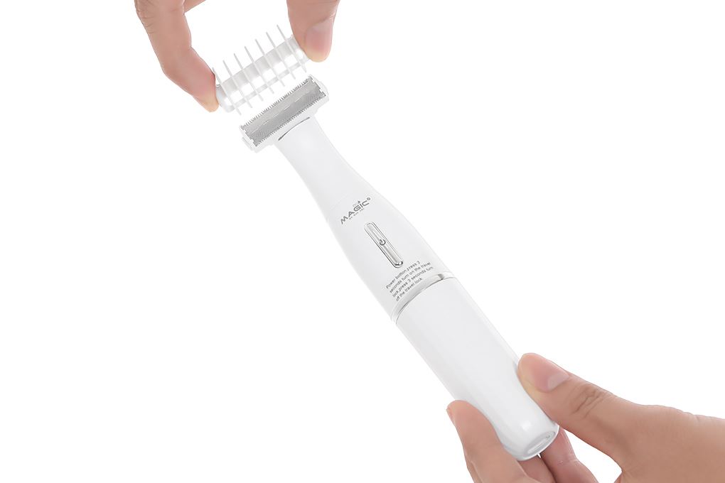 Máy tỉa lông mũi, lông tai, lông mày và râu Magic Eco PRO-20 Màu Trắng