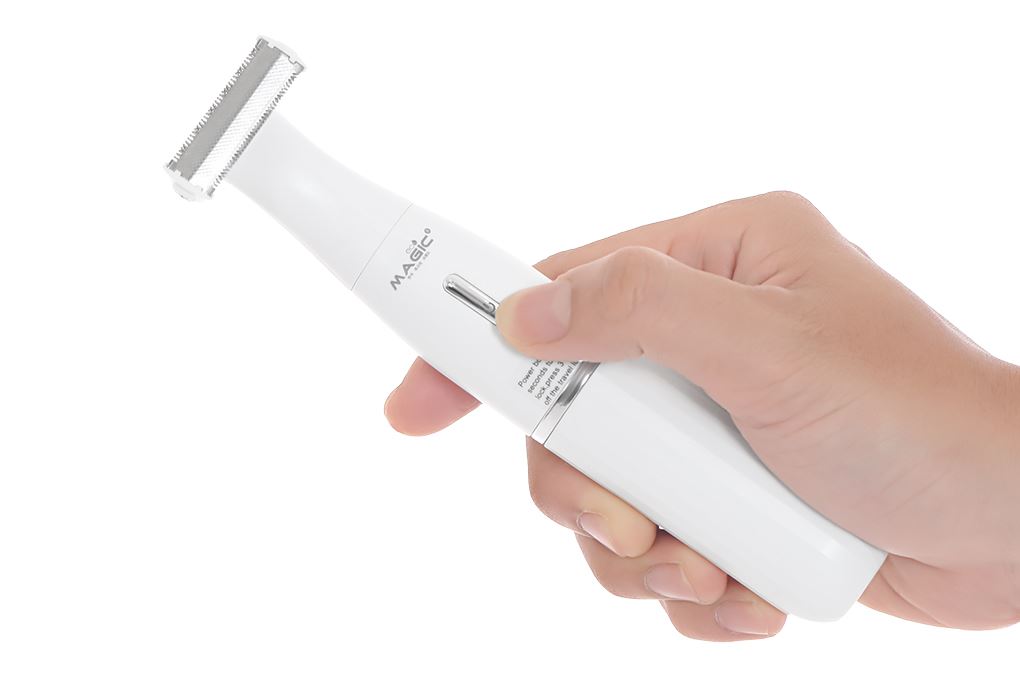 Máy tỉa lông mũi, lông tai, lông mày và râu Magic Eco PRO-20 Màu Trắng
