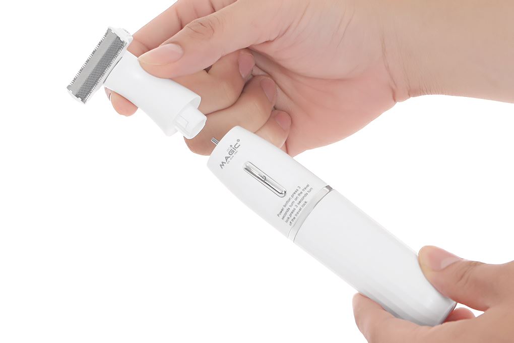 Máy tỉa lông mũi, lông tai, lông mày và râu Magic Eco PRO-20 Màu Trắng
