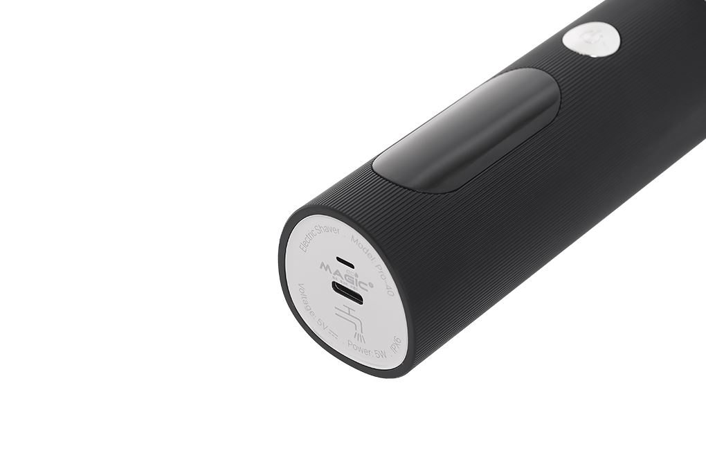Máy tỉa lông mũi, lông mai, lông mày, râu và tóc mai Magic Eco PRO-40 Màu Đen