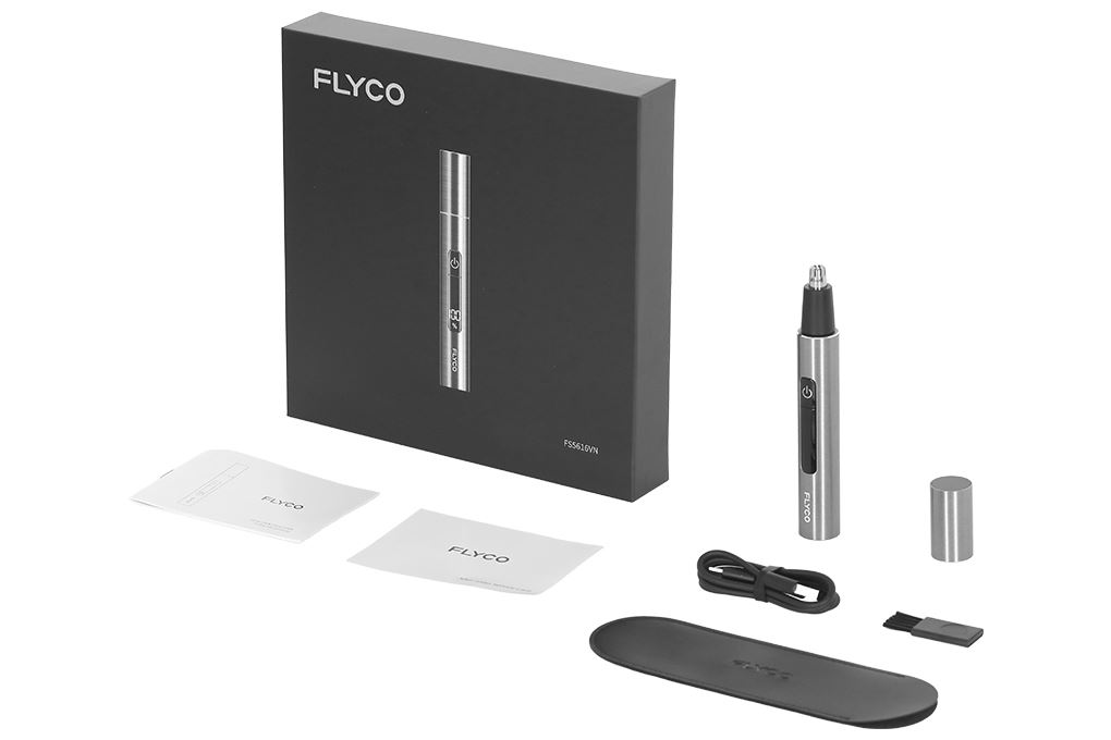 Máy tỉa lông mũi và lông tai Flyco FS5616 Màu Đen