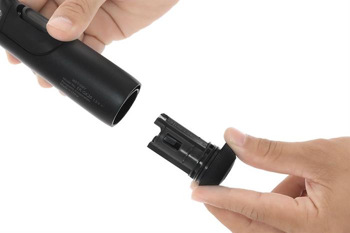 Tông đơ cạo lông pin AA Panasonic ER-GK20-K401 Màu Đen