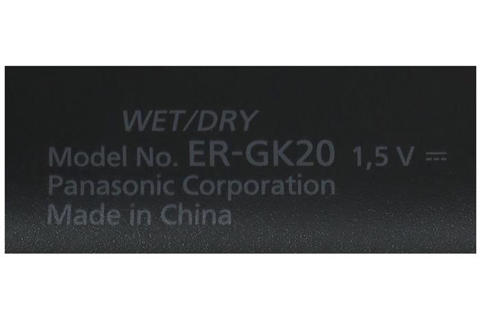 Tông đơ cạo lông pin AA Panasonic ER-GK20-K401 Màu Đen