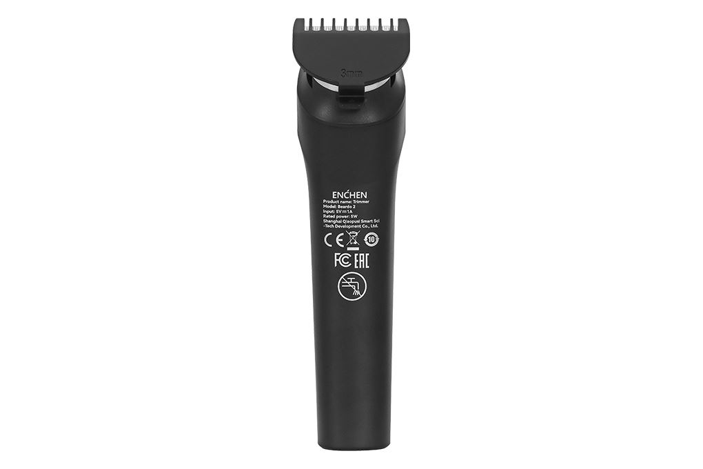 Tông đơ cắt tóc pin sạc Enchen BEARDO 2 Màu Đen