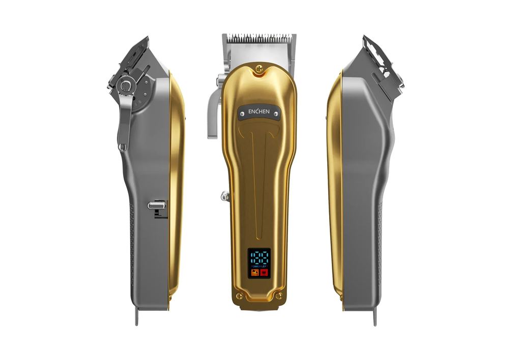 Tông đơ cắt tóc pin sạc Enchen Boost 3 Màu Vàng đồng
