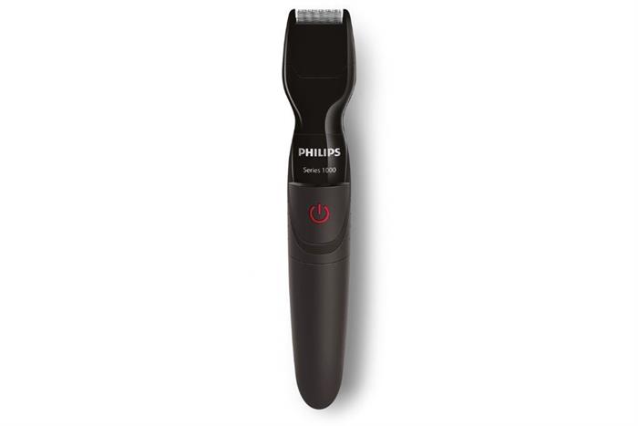 Tông đơ tạo kiểu râu pin sạc Philips MG1100/16 Màu Đen - Đỏ