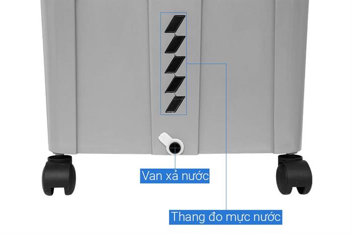 Quạt điều hòa AVA RPD-80 130W Màu Trắng - Xám