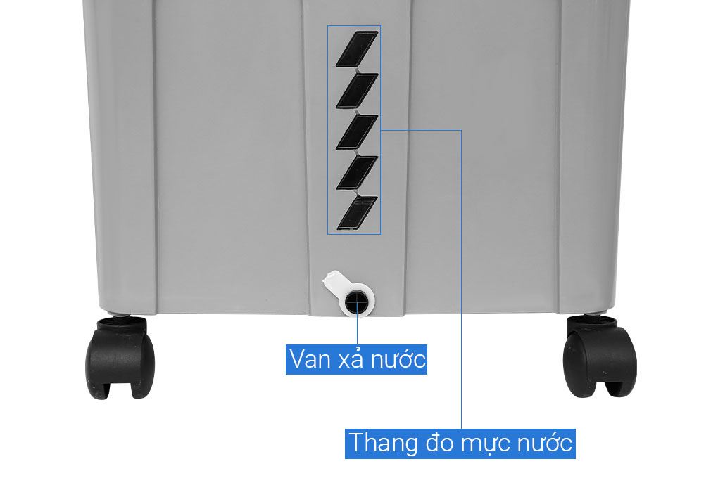 Quạt điều hòa AVA RPD-80 130W Màu Trắng - Xám