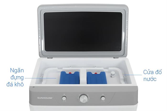 Quạt điều hòa Sunhouse SHD7798 190W Màu Trắng Ghi