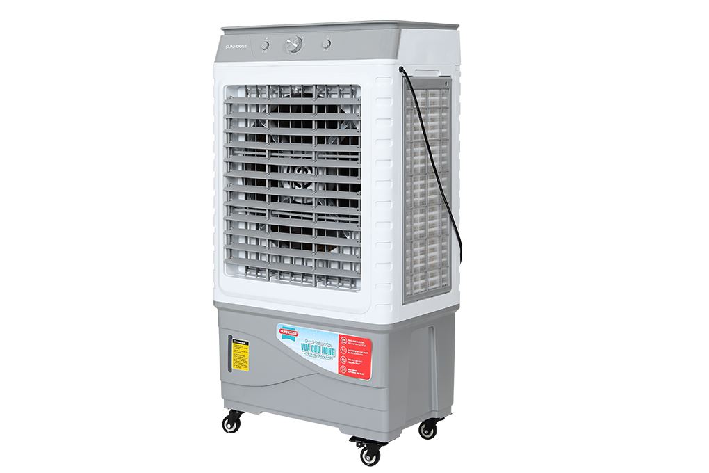 Quạt điều hòa Sunhouse SHD7798 190W Màu Trắng Ghi