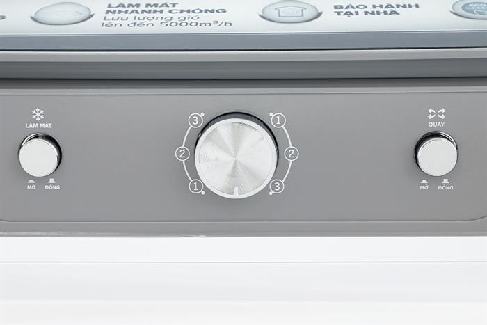 Quạt điều hòa Sunhouse SHD7798 190W Màu Trắng Ghi