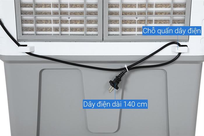 Quạt điều hòa Sunhouse SHD7798 190W Màu Trắng Ghi