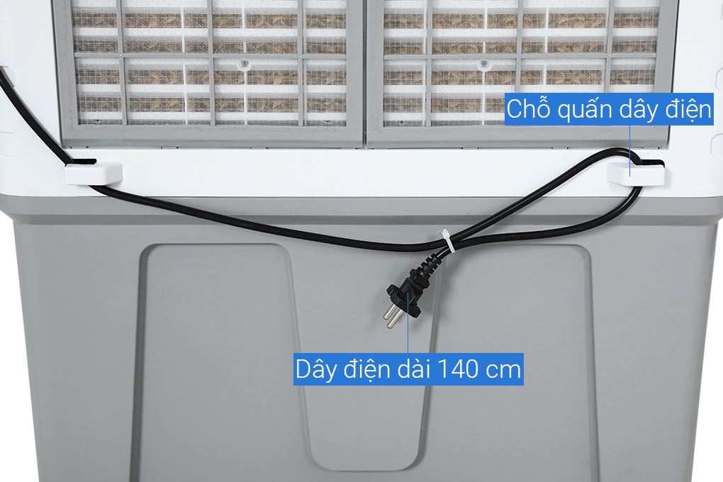 Quạt điều hòa Sunhouse SHD7798 190W Màu Trắng Ghi