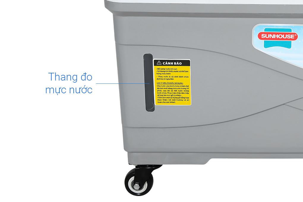 Quạt điều hòa Sunhouse SHD7798 190W Màu Trắng Ghi