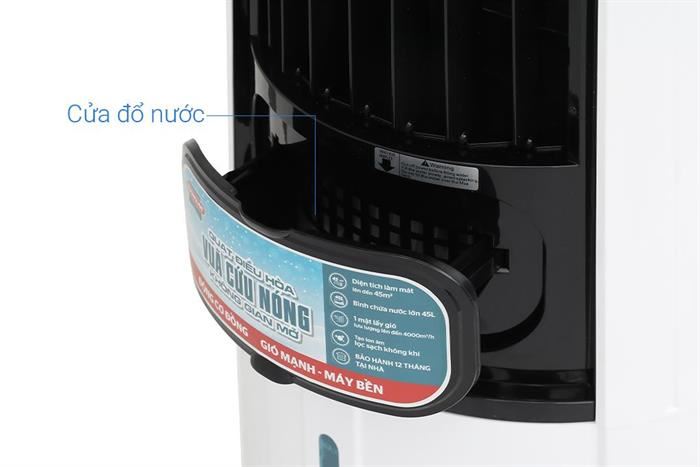 Quạt điều hòa Sunhouse SHD7737 220W Màu Trắng ngà/Xanh lam