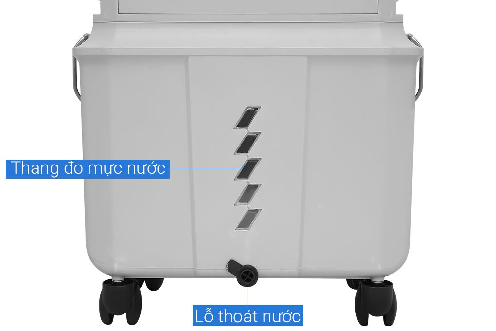 Quạt điều hòa AVA RPD-60T 130W Màu Trắng - Xám