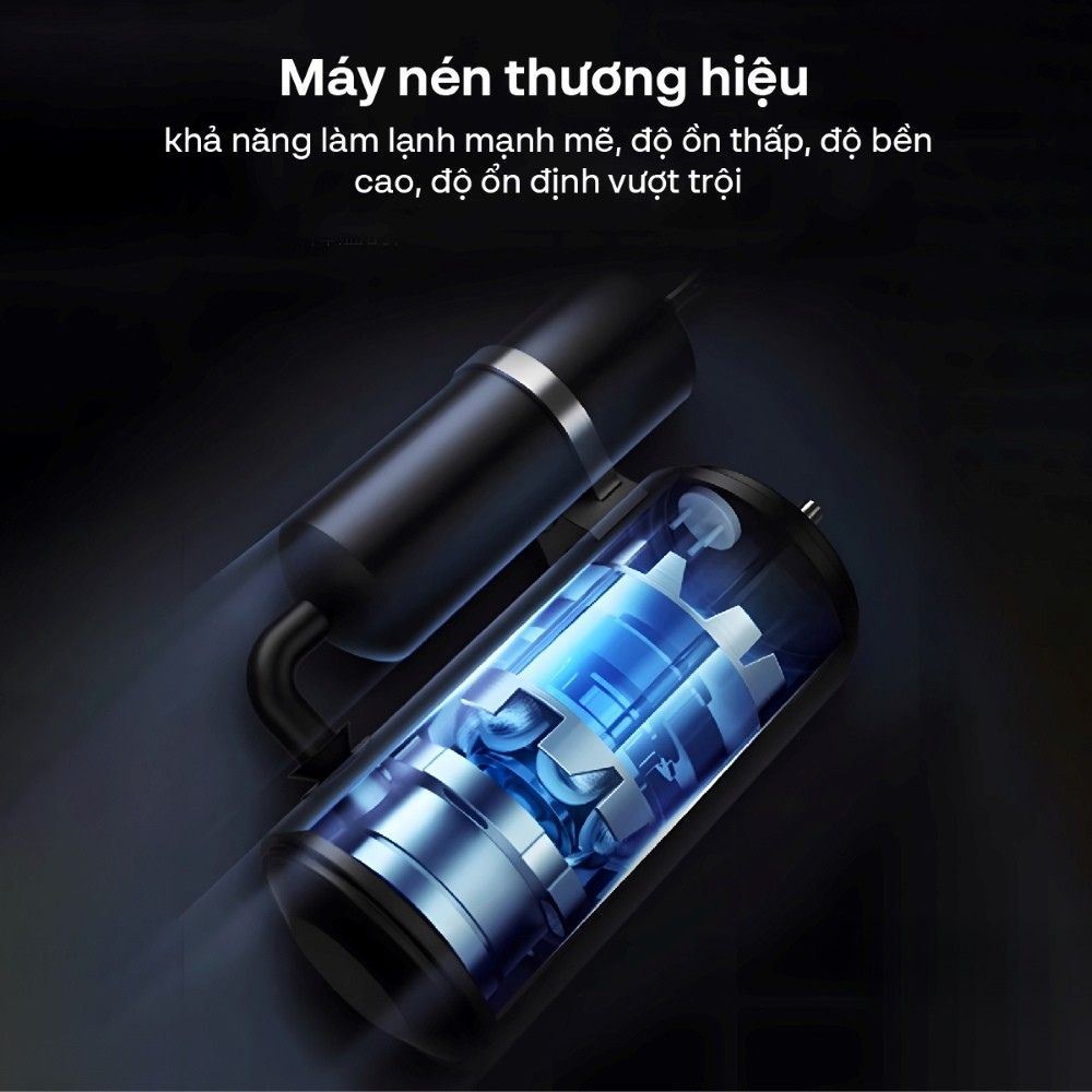 Quạt điều hoà FUJIHOME PAC06-PRO 500W Màu Đen