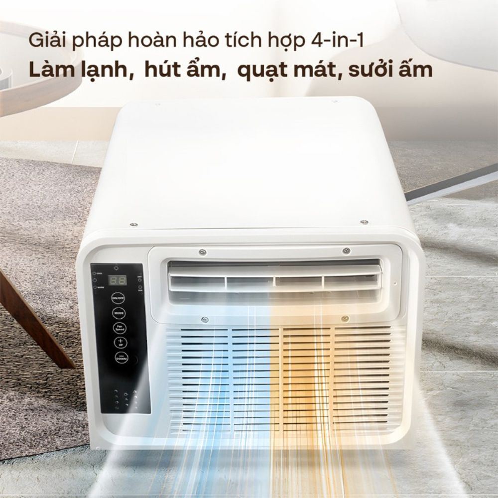 Quạt điều hoà mini FUJIHOME PAC03 280W Màu Trắng