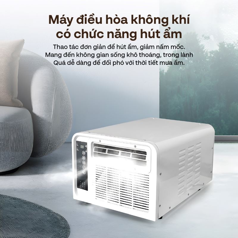 Quạt điều hoà mini FUJIHOME PAC03 280W Màu Trắng