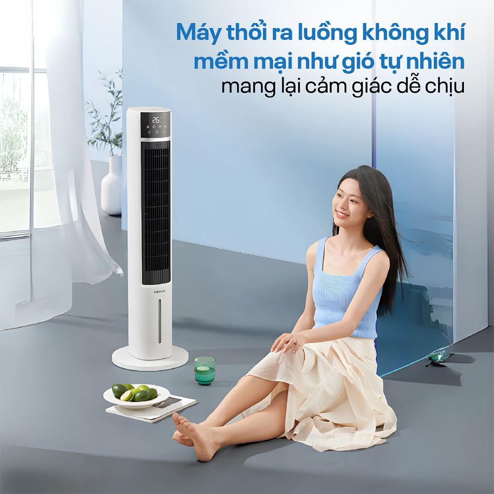 Quạt điều hoà FUJIHOME AC-DT5E 65W Màu Trắng