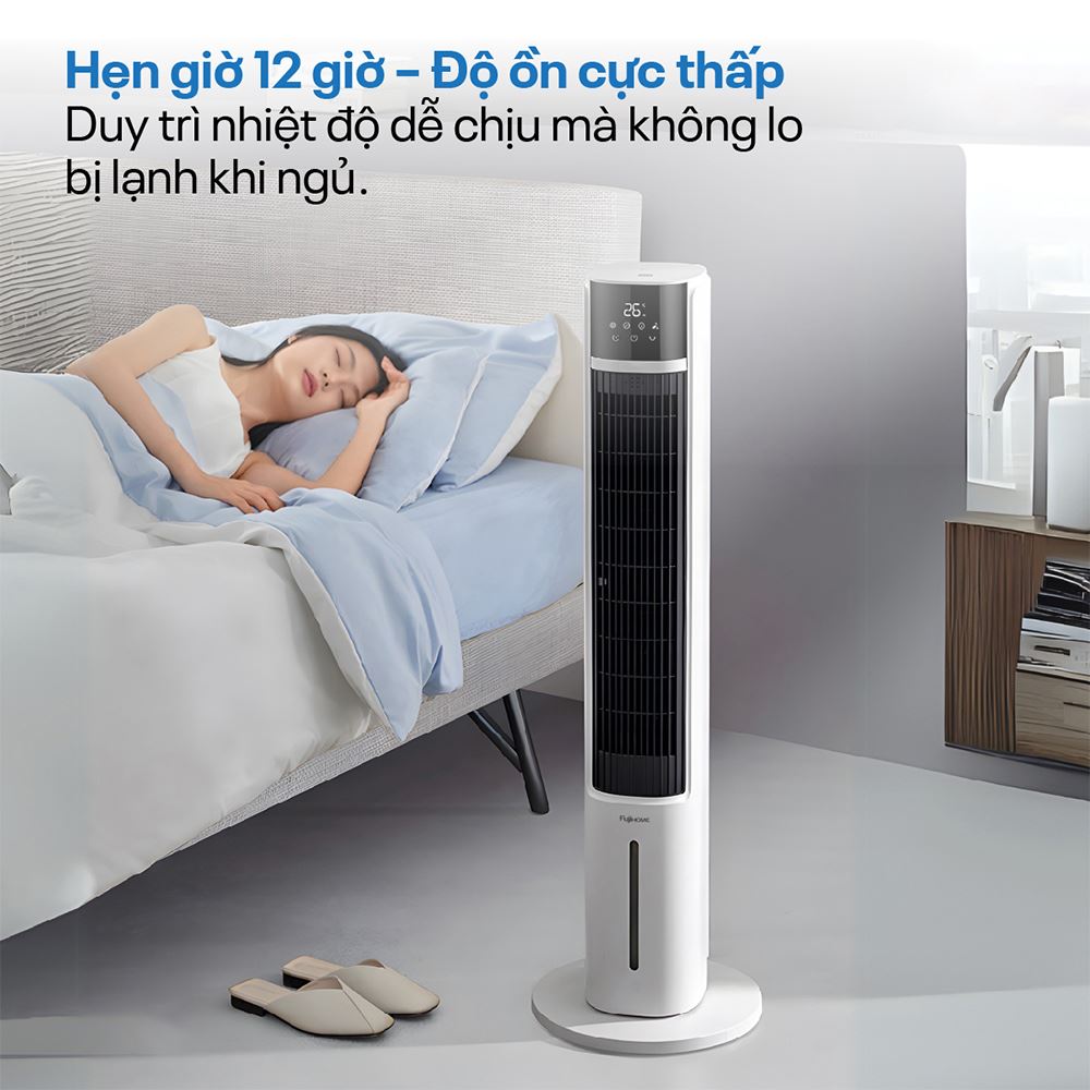 Quạt điều hoà FUJIHOME AC-DT5E 65W Màu Trắng