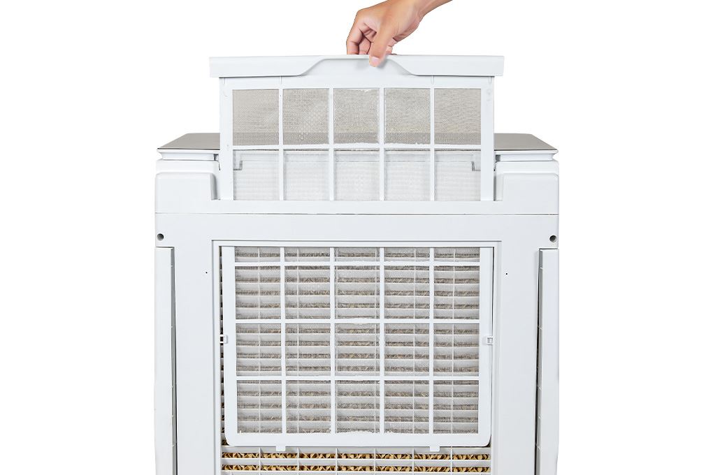 Quạt điều hòa AVA RPD-200 200W Trắng - Xám Màu Trắng - Xám