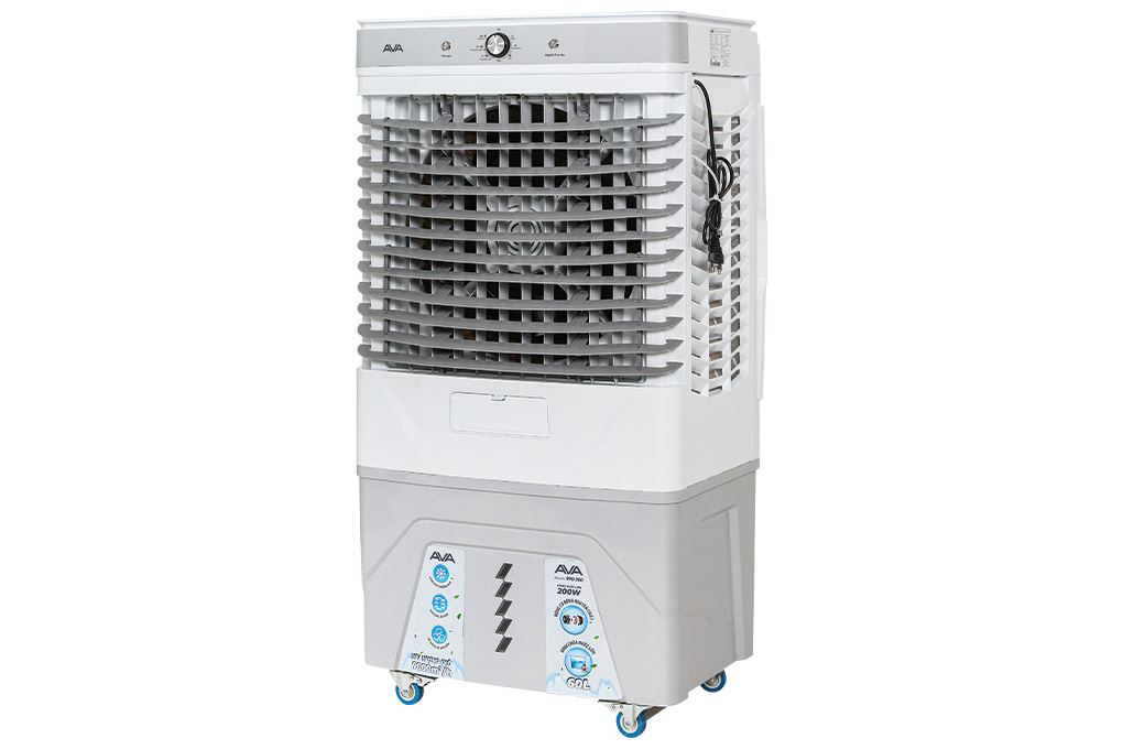Quạt điều hòa AVA RPD-200 200W Trắng - Xám Màu Trắng - Xám