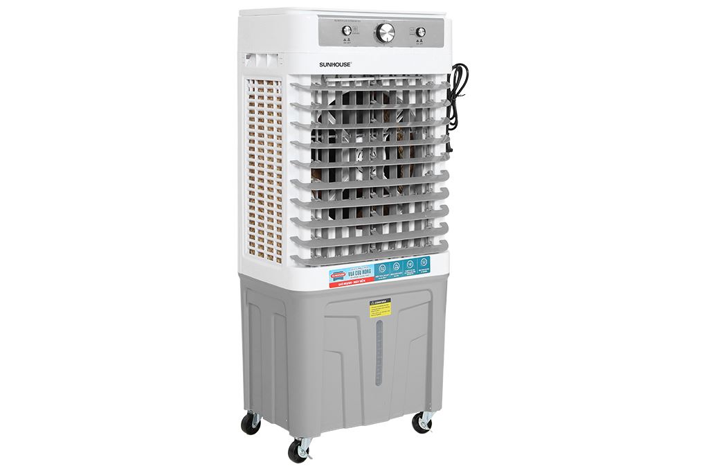 Quạt điều hòa Sunhouse SHD7716 90W Màu Đen/Trắng
