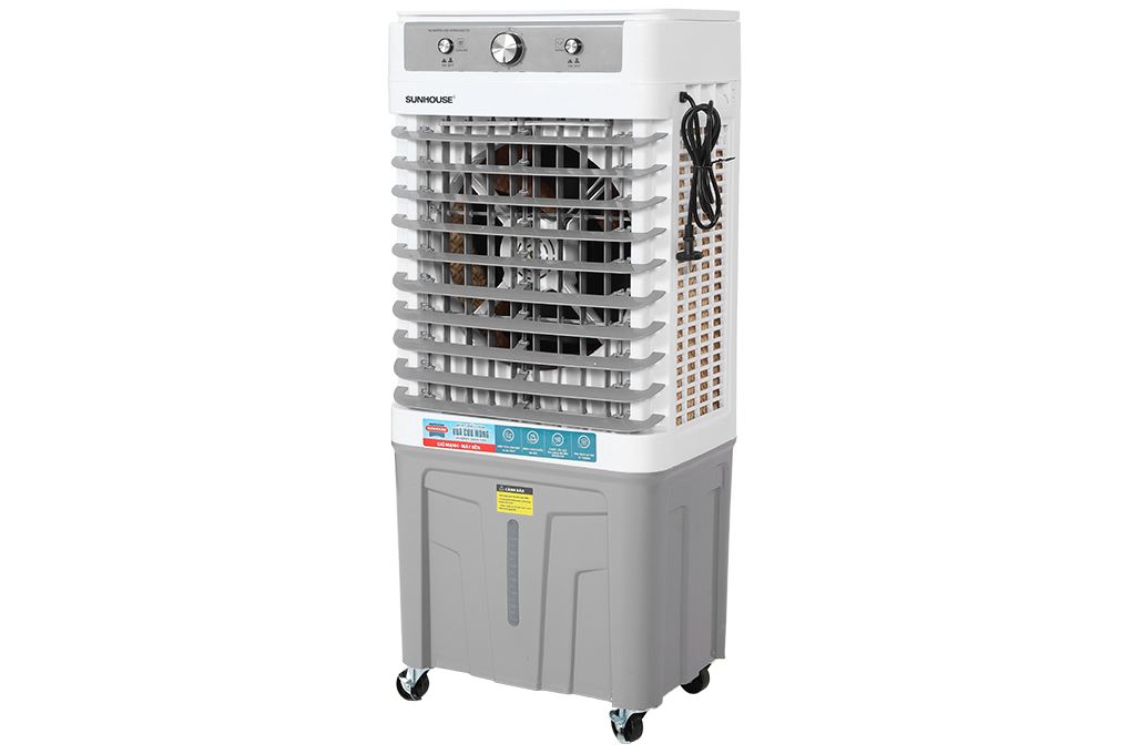 Quạt điều hòa Sunhouse SHD7716 90W Màu Đen/Trắng
