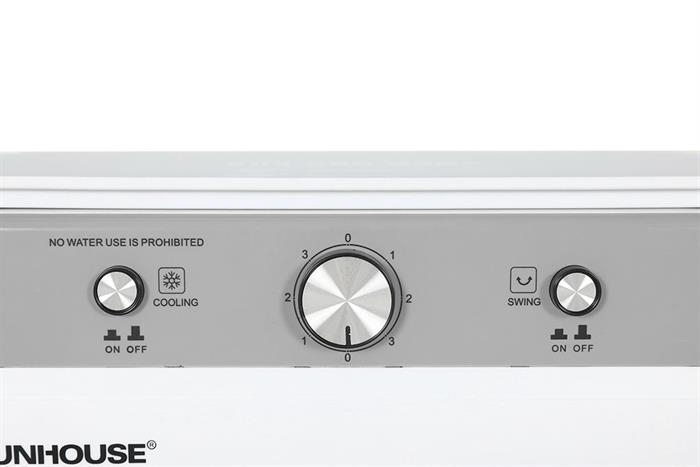 Quạt điều hòa Sunhouse SHD7716 90W Màu Đen/Trắng