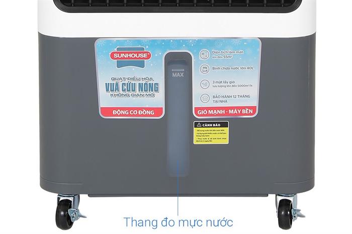 Quạt điều hòa Sunhouse SHD7764 120W Màu Đen/Trắng