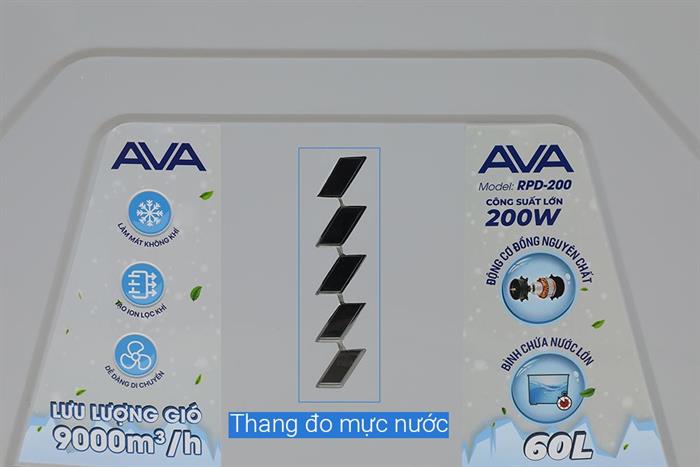 Quạt điều hòa AVA RPD-200 200W Trắng - Xanh Màu Trắng - Xanh