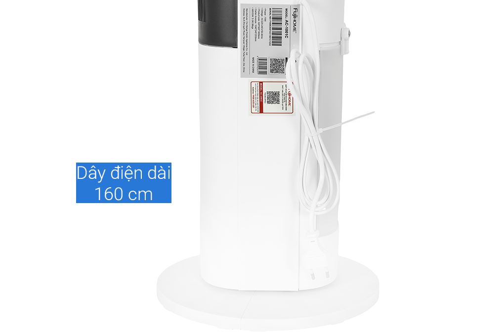 Quạt điều hòa FUJIHOME AC-1001C 70W Màu Trắng