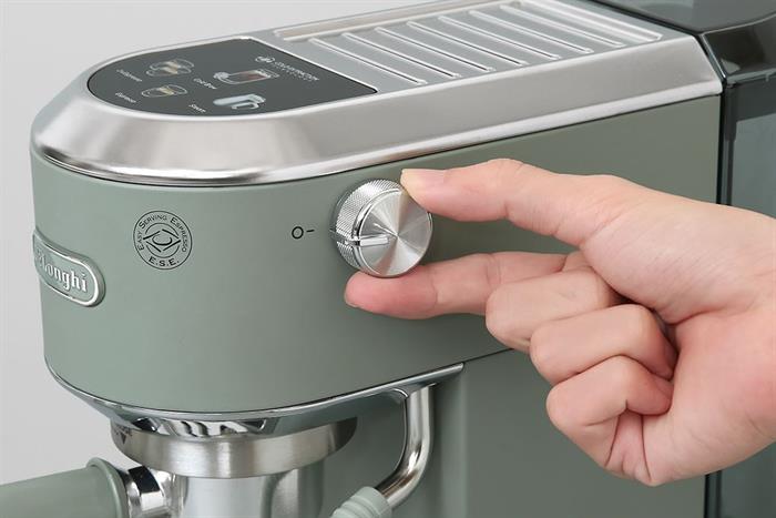Máy pha cà phê Delonghi EC890.GR Màu Xanh rêu