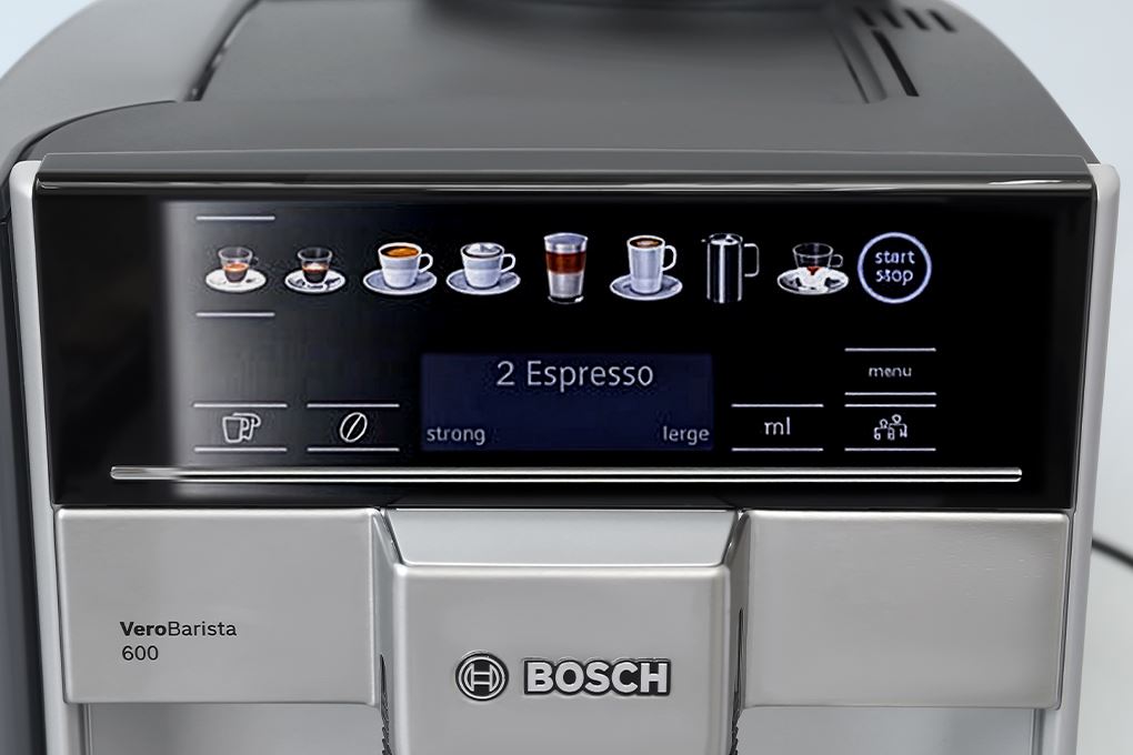 Máy pha cà phê Bosch TIS65621RW Màu Đen - Bạc