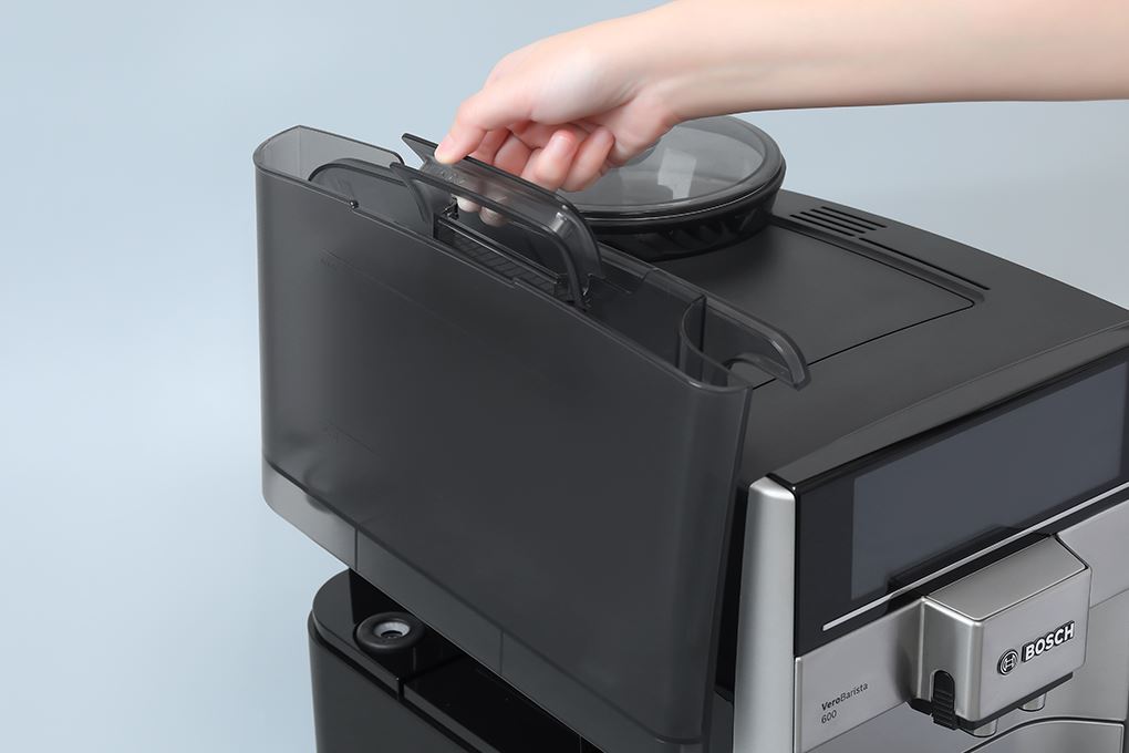 Máy pha cà phê Bosch TIS65621RW Màu Đen - Bạc